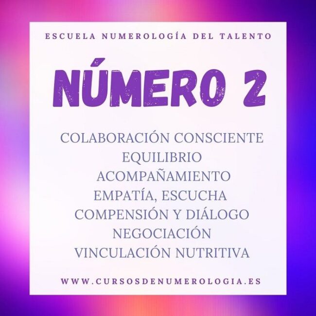 significado número 2