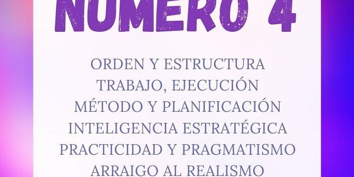 significado número 4 numerologia significado número 4