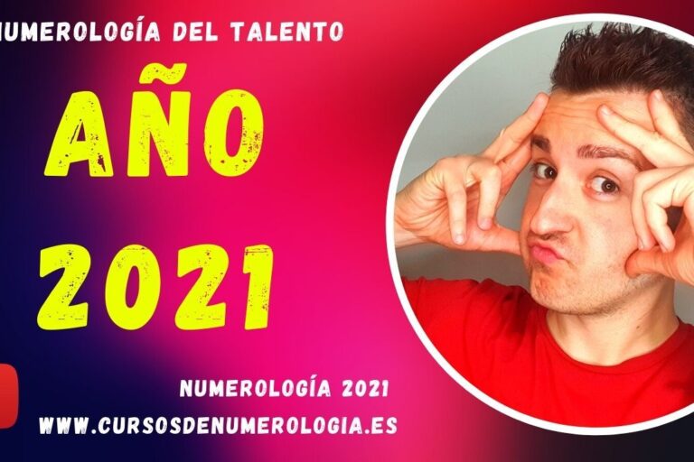 año 2021 numerologia