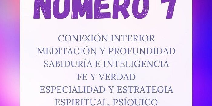 significado número 7 numerologia significado número 7