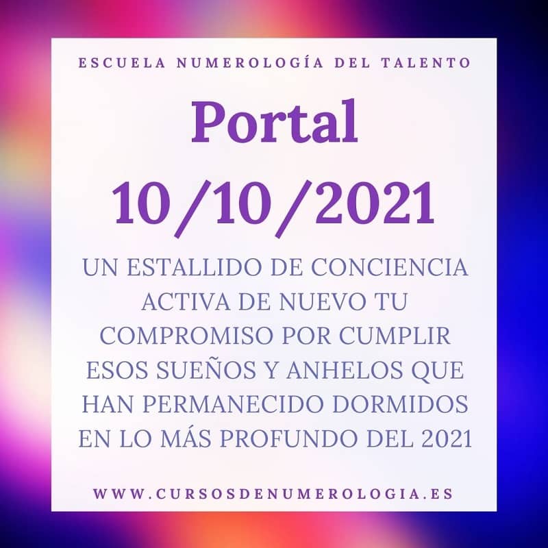 numerologia portal 10-10-2021