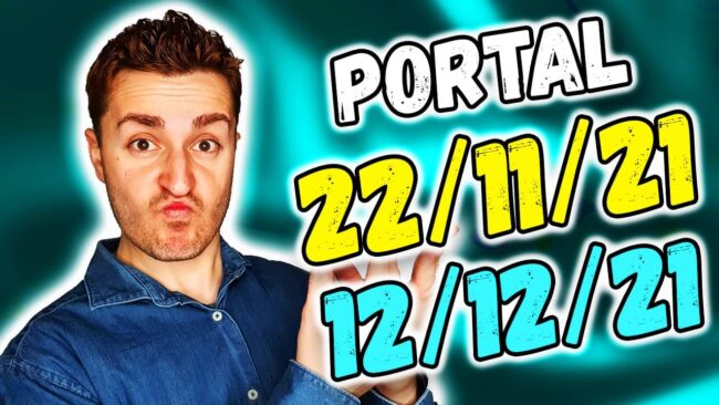 portal 22 noviembre 2021 – 12 diciembre 2021 numerologia portal 22/11/2021 - 12/12/2021